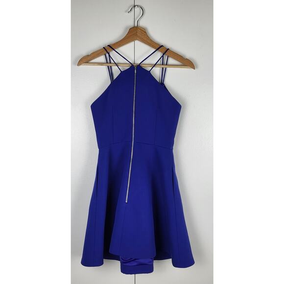 Keepsake x REVOLVE Twisted Fiction Fit and Flare Mini Dress Colbalt Blue | XS - Picture 9 of 10